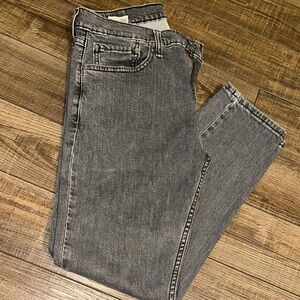 Gray Denim 512 Skinny Jeans
